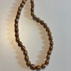 Unique Gold Honora Pearl Necklace